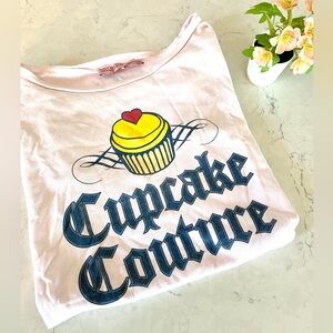 Vintage Juicy Couture Cupcake Couture T Shirt Size M EUC